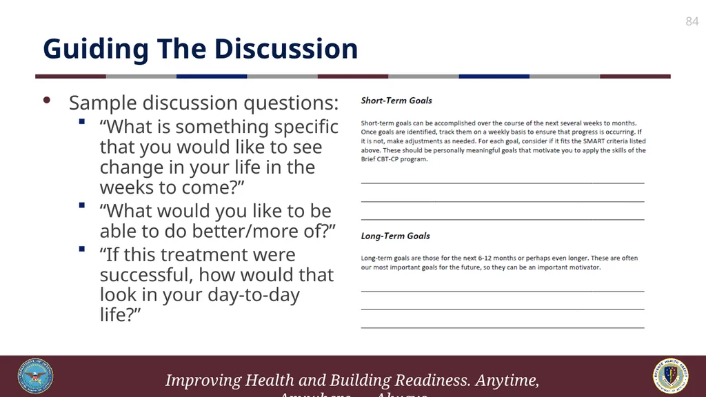 Brief Cognitive Behavioral Therapy for Pain - slide 84 of 178