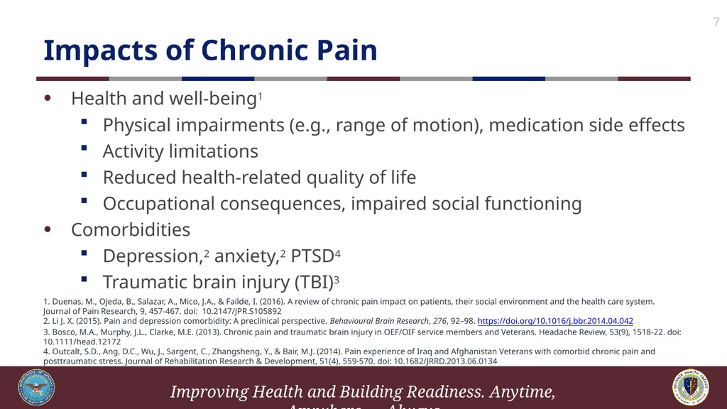 Brief Cognitive Behavioral Therapy for Pain - slide 7 of 178