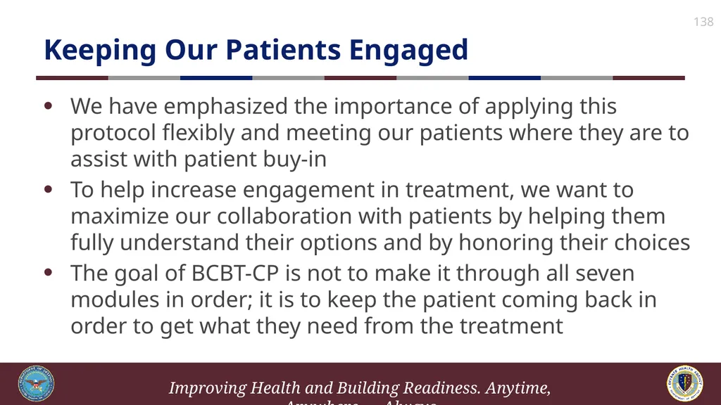 Brief Cognitive Behavioral Therapy for Pain - slide 138 of 178