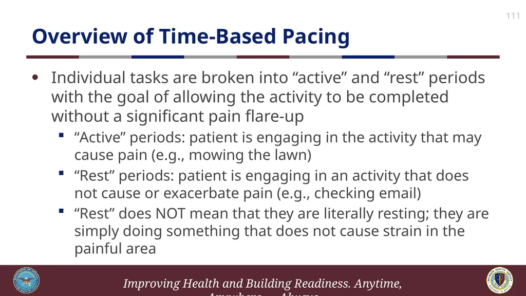 Brief Cognitive Behavioral Therapy for Pain - slide 111 of 178