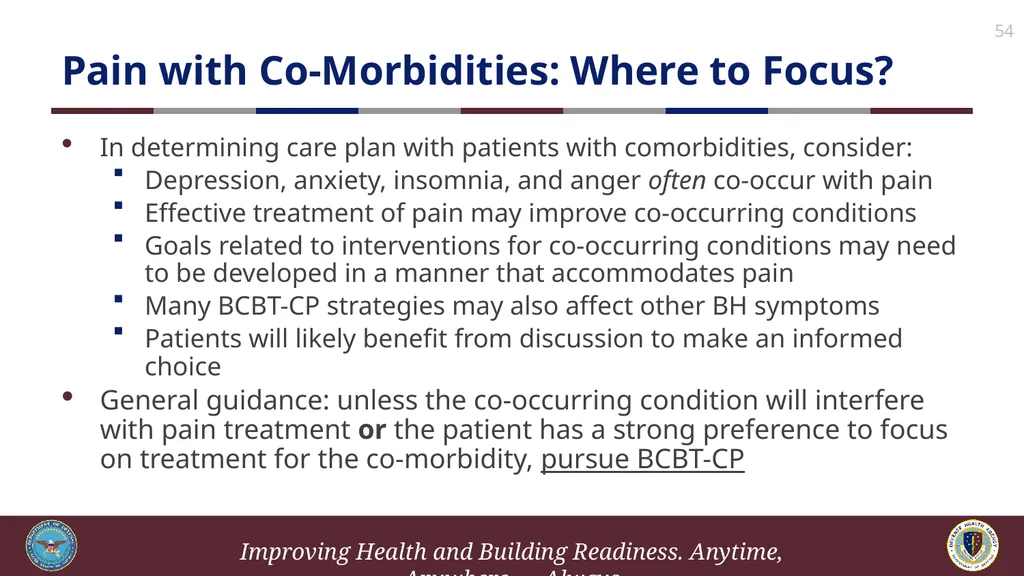 Brief Cognitive Behavioral Therapy for Pain - slide 54 of 178