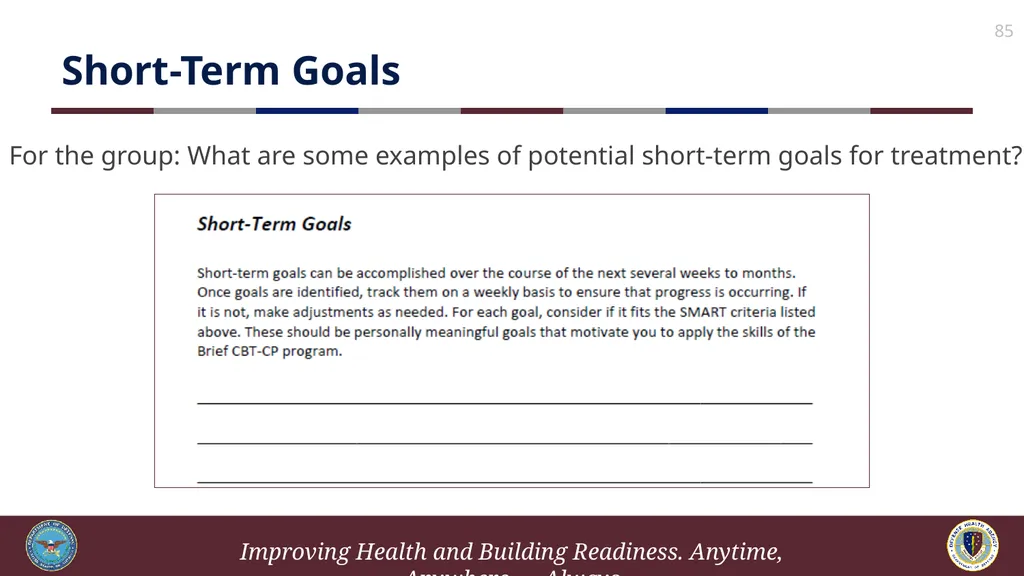 Brief Cognitive Behavioral Therapy for Pain - slide 85 of 178