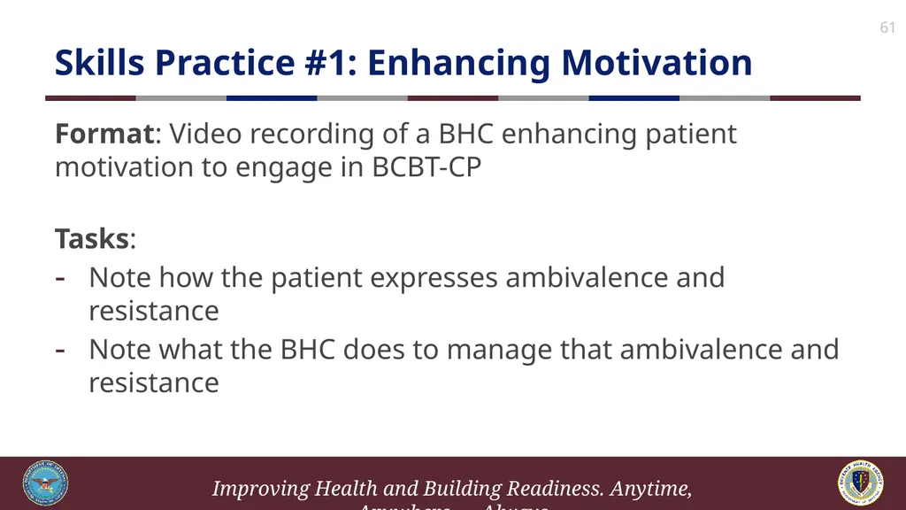 Brief Cognitive Behavioral Therapy for Pain - slide 61 of 178