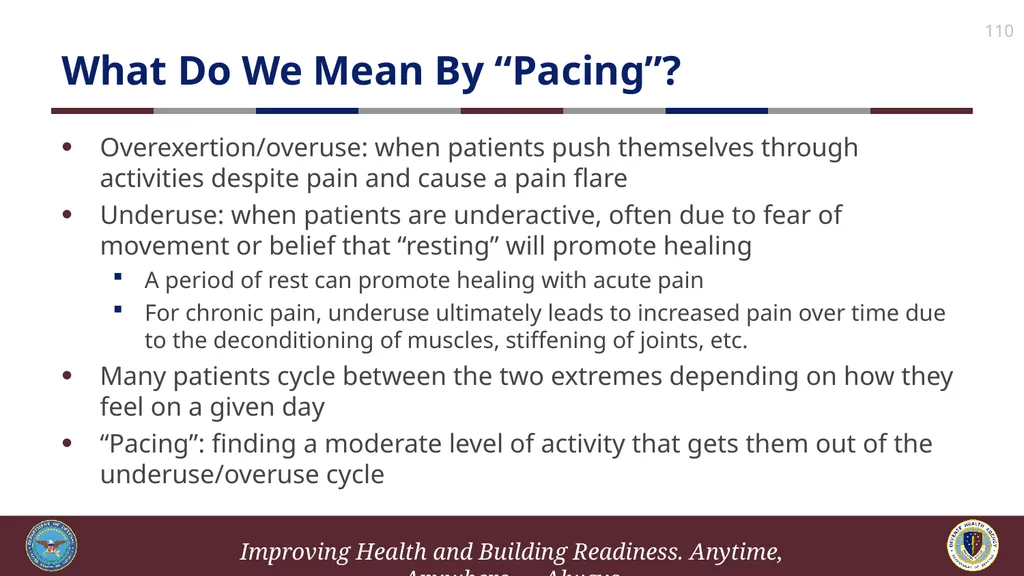 Brief Cognitive Behavioral Therapy for Pain - slide 110 of 178