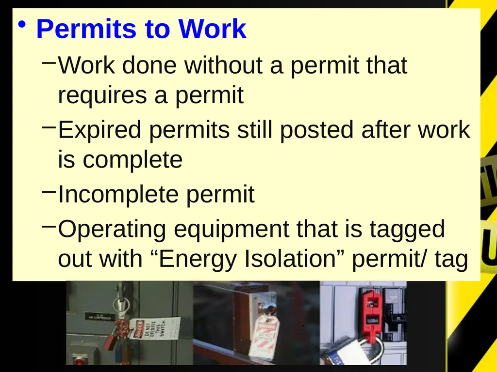 Safety Observation Cards A TDI Tool for - slide 14 of 21