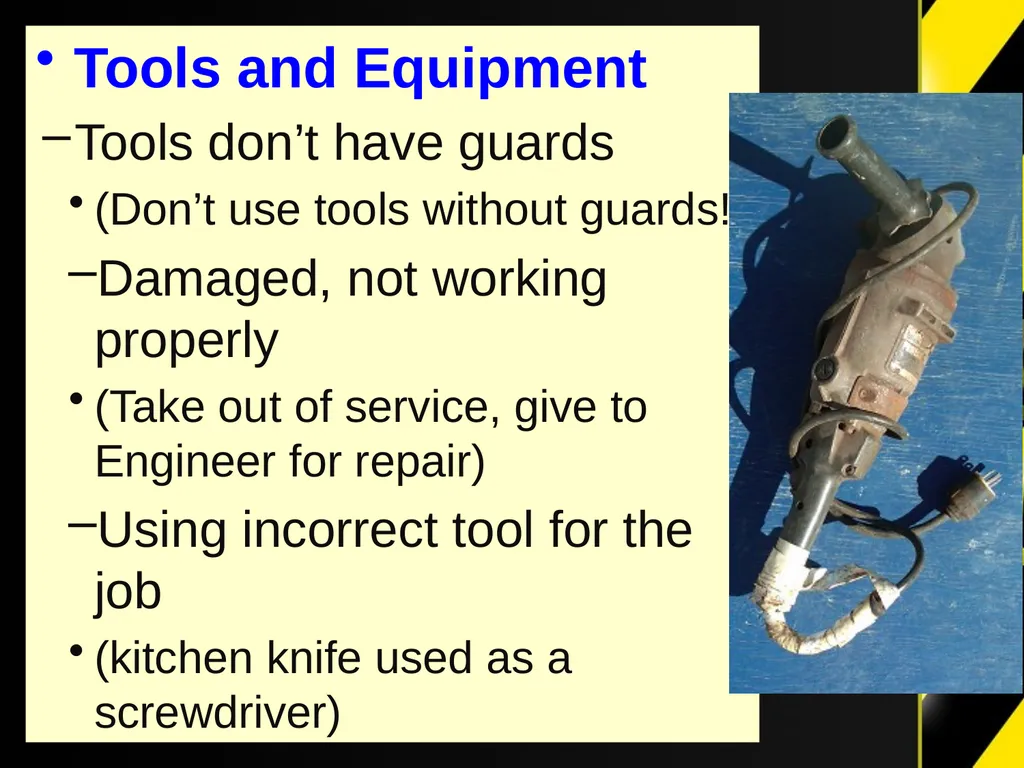 Safety Observation Cards A TDI Tool for - slide 10 of 21