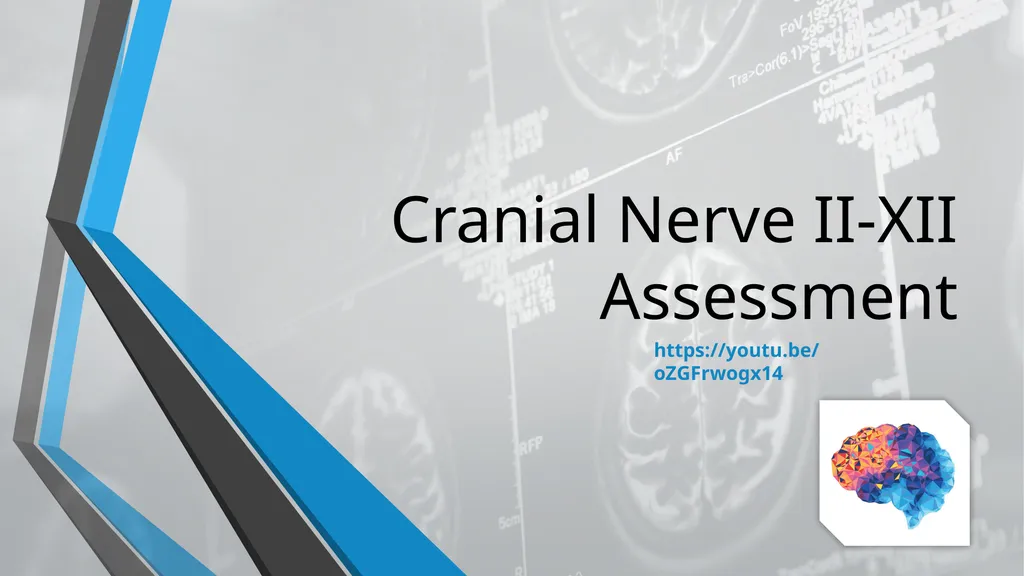 Neurological Assessment Overview By: Aliyah - slide 23 of 49