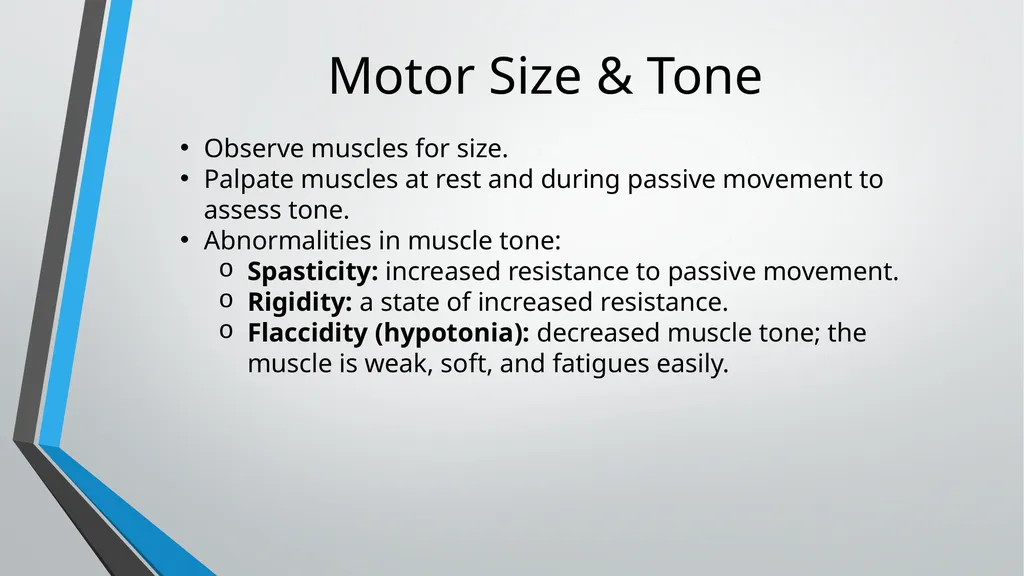 Neurological Assessment Overview By: Aliyah - slide 47 of 49