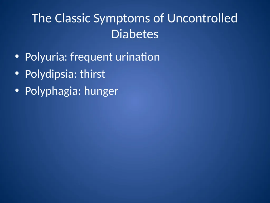 Endocrine and Hematologic Emergencies Patrick - slide 10 of 27