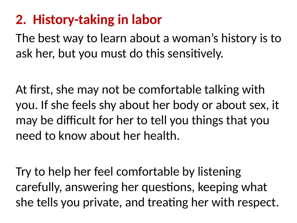 Assessing the Woman in Labor One of the most - slide 10 of 36