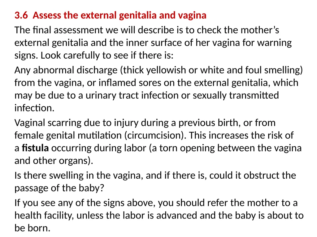Assessing the Woman in Labor One of the most - slide 36 of 36
