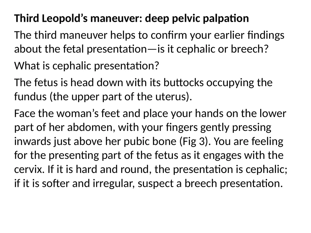 Assessing the Woman in Labor One of the most - slide 28 of 36