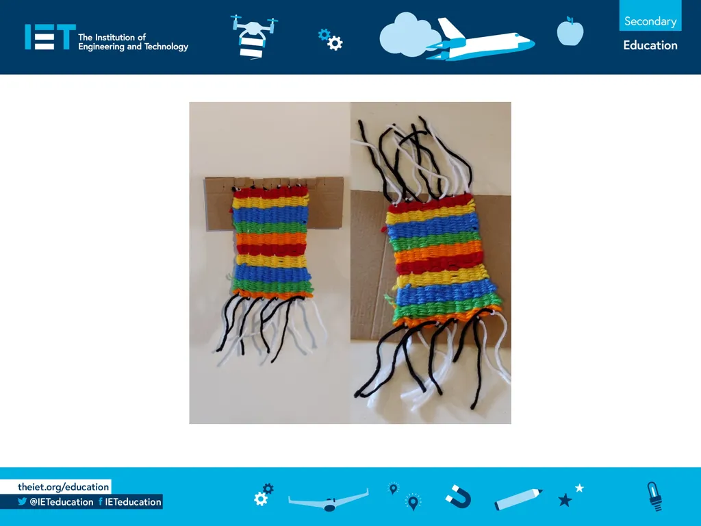 Wonderful Weaving Using wool to make a woven - slide 14 of 14