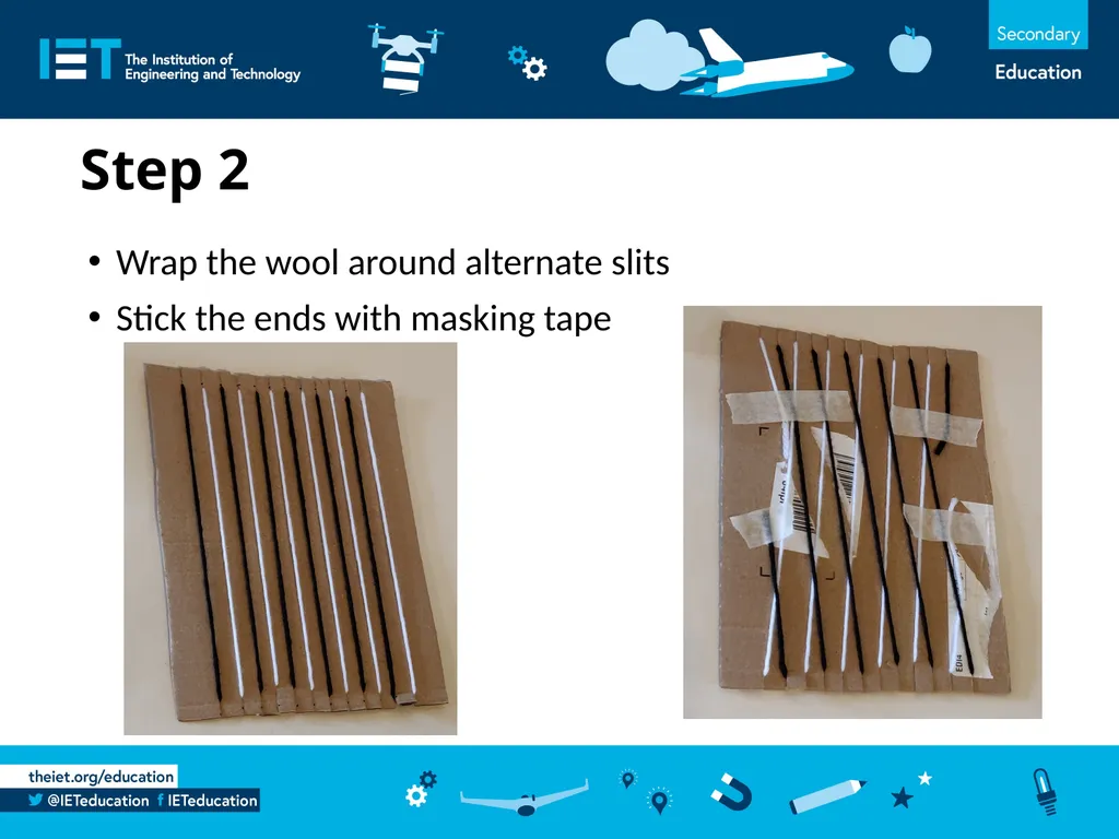 Wonderful Weaving Using wool to make a woven - slide 4 of 14