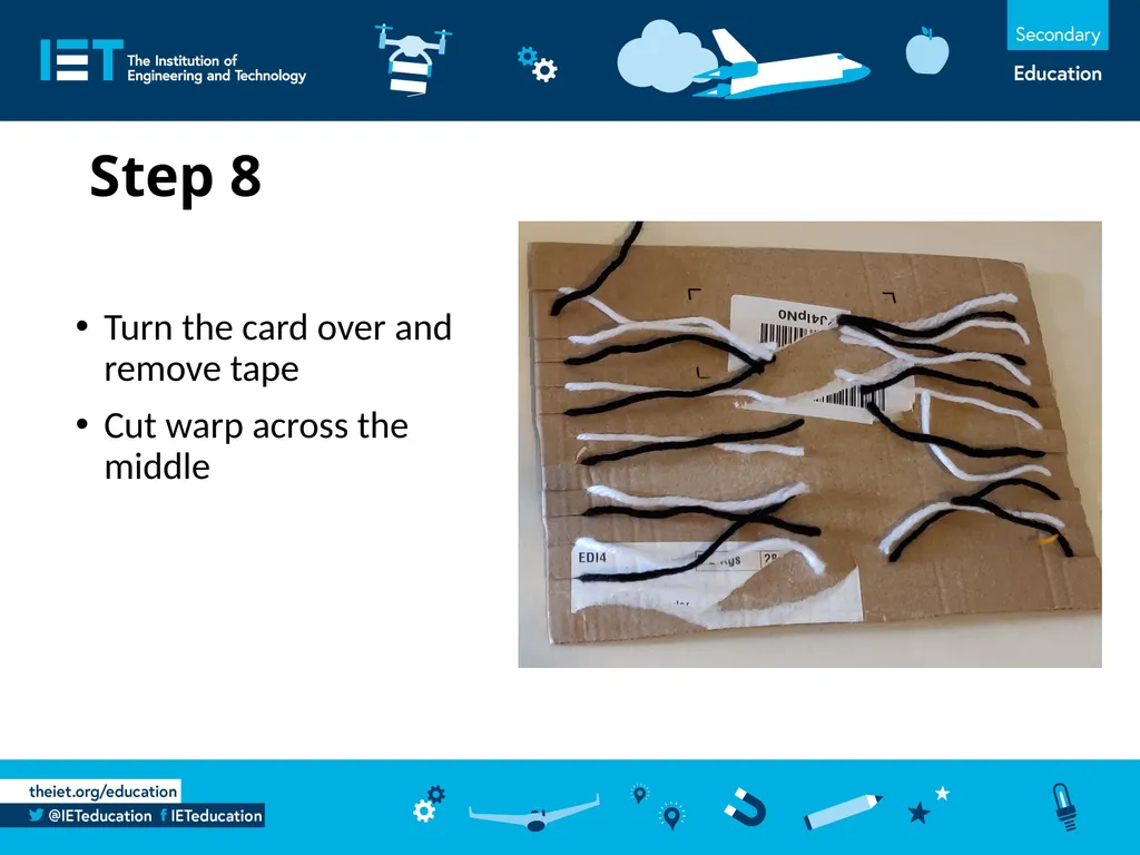 Wonderful Weaving Using wool to make a woven - slide 10 of 14