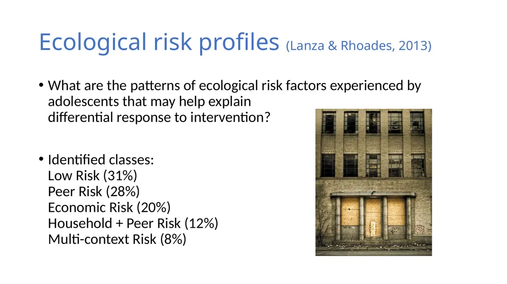 An Introduction to Latent Class Analysis (LCA) - slide 19 of 33