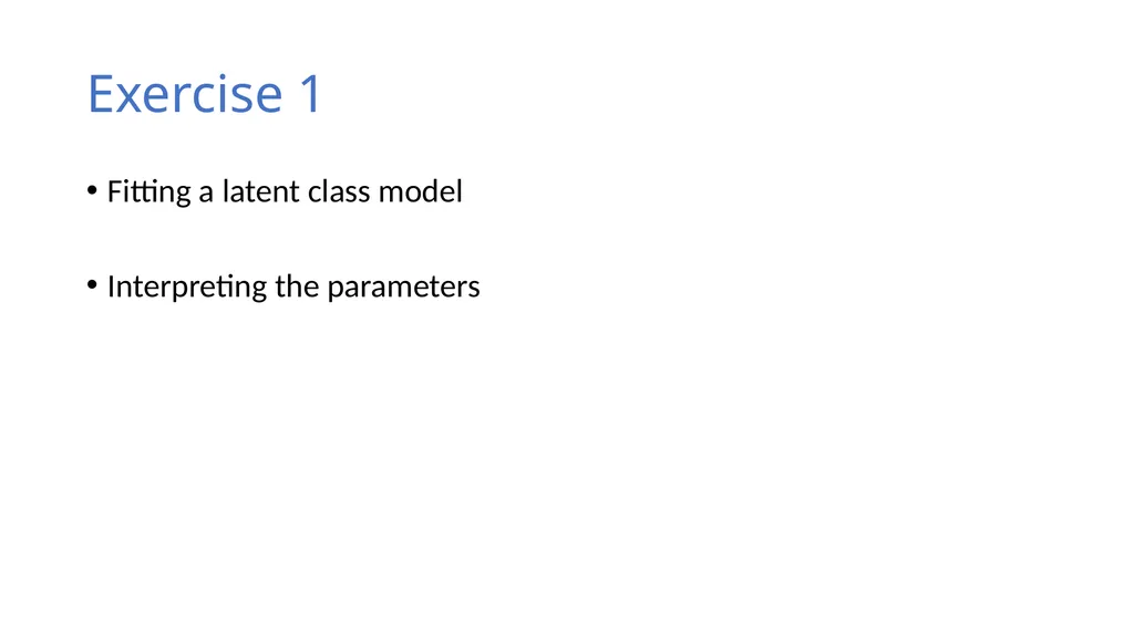 An Introduction to Latent Class Analysis (LCA) - slide 32 of 33