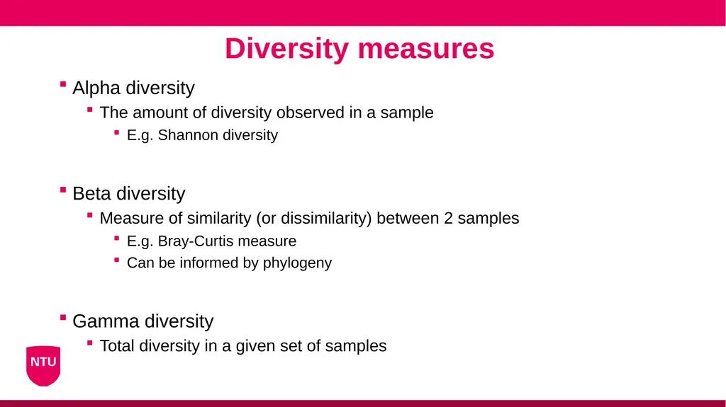 Microbiome analysis Conor Meehan (he/they) - slide 8 of 22