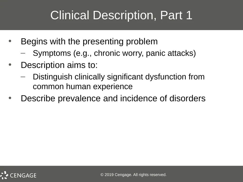 Essentials of Abnormal Psychology Eighth Edition - slide 11 of 39