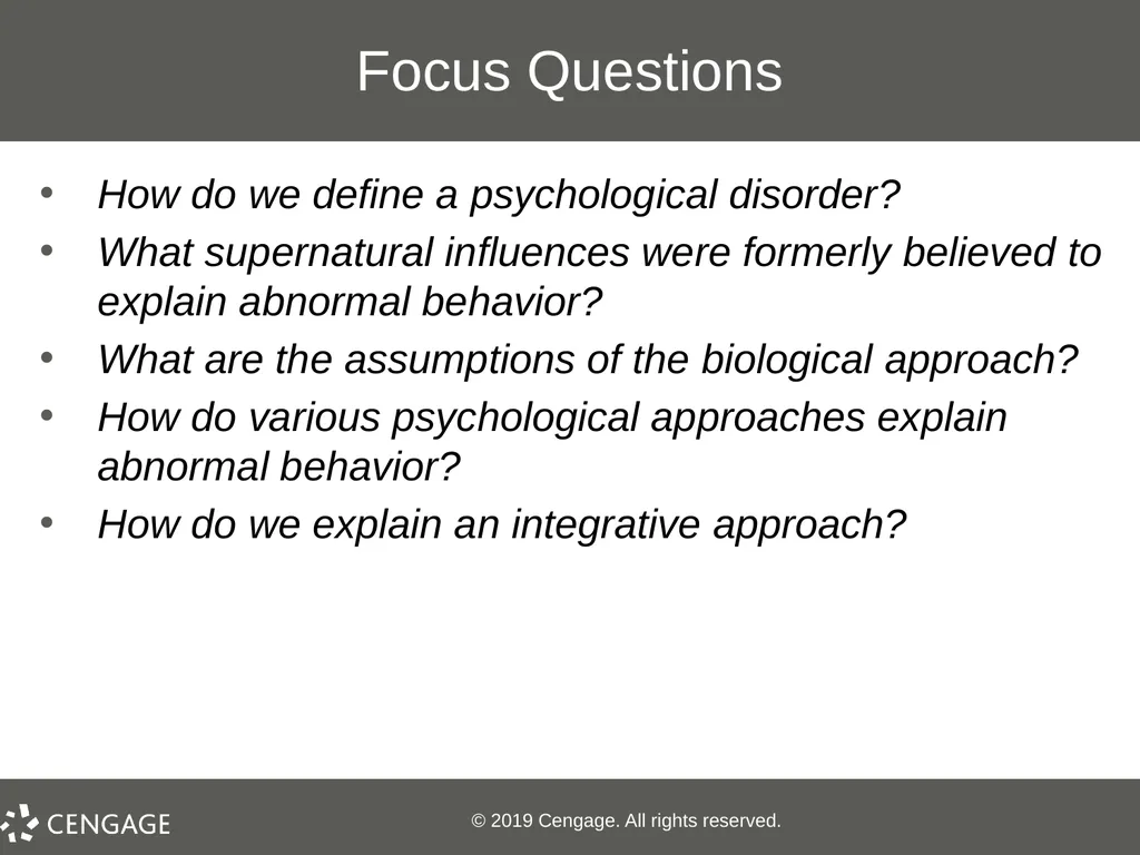 Essentials of Abnormal Psychology Eighth Edition - slide 3 of 39