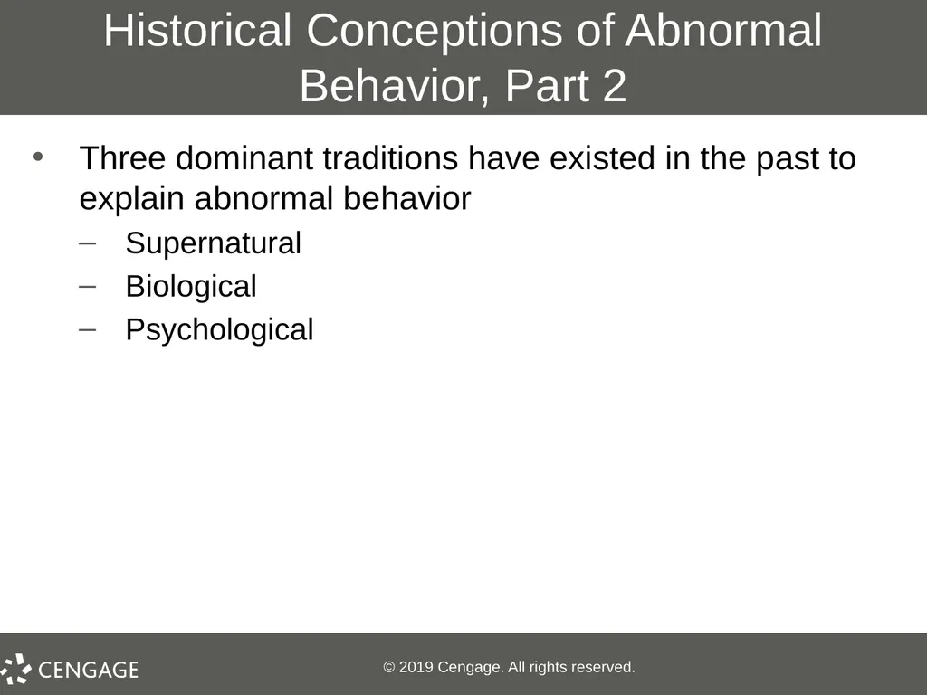 Essentials of Abnormal Psychology Eighth Edition - slide 16 of 39