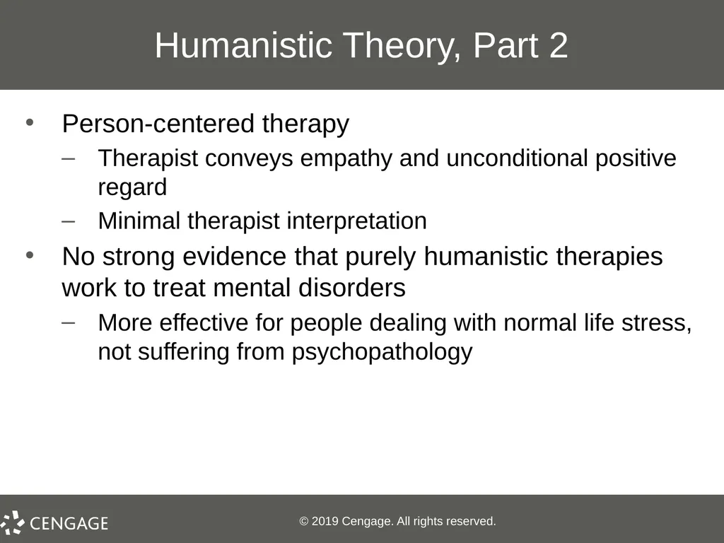 Essentials of Abnormal Psychology Eighth Edition - slide 34 of 39
