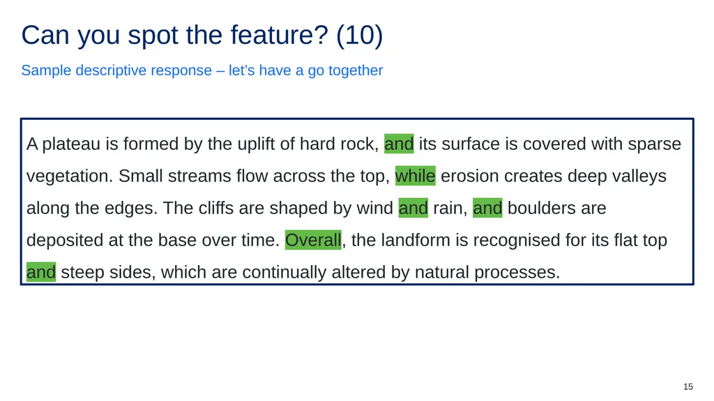 Instructions for use This resource is not a - slide 15 of 38