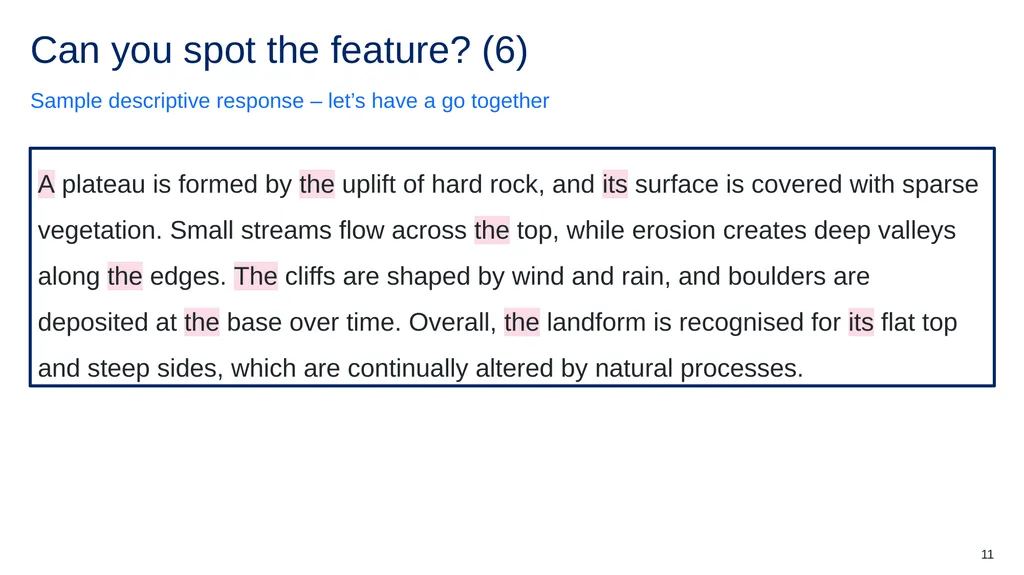 Instructions for use This resource is not a - slide 11 of 38