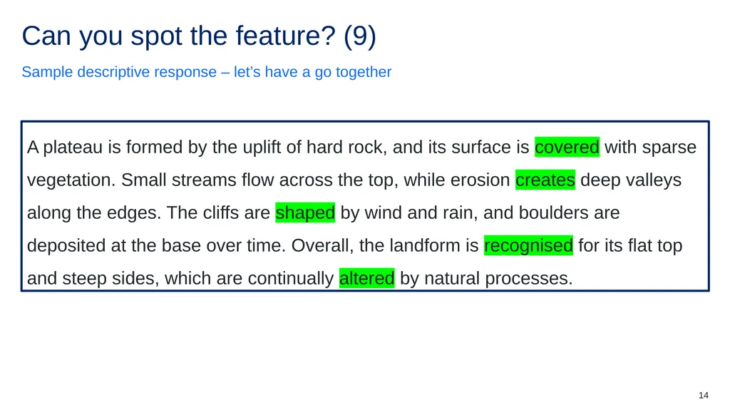 Instructions for use This resource is not a - slide 14 of 38