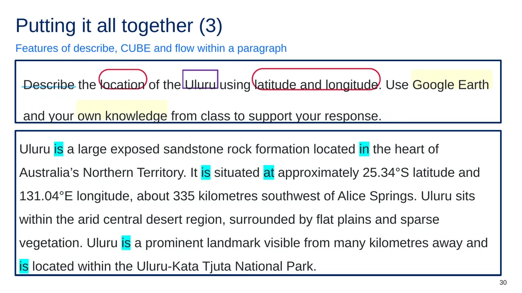 Instructions for use This resource is not a - slide 30 of 38