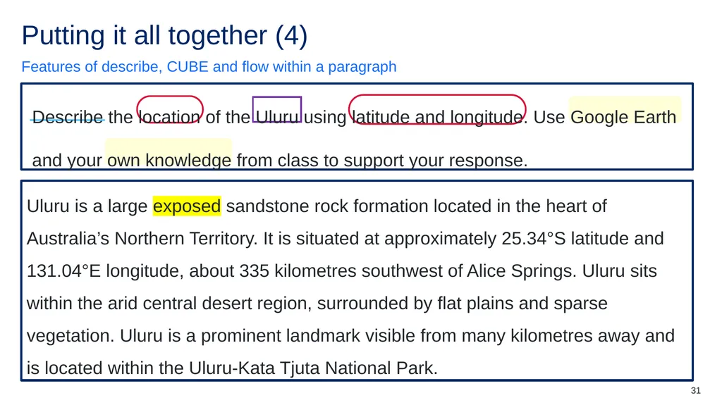 Instructions for use This resource is not a - slide 31 of 38