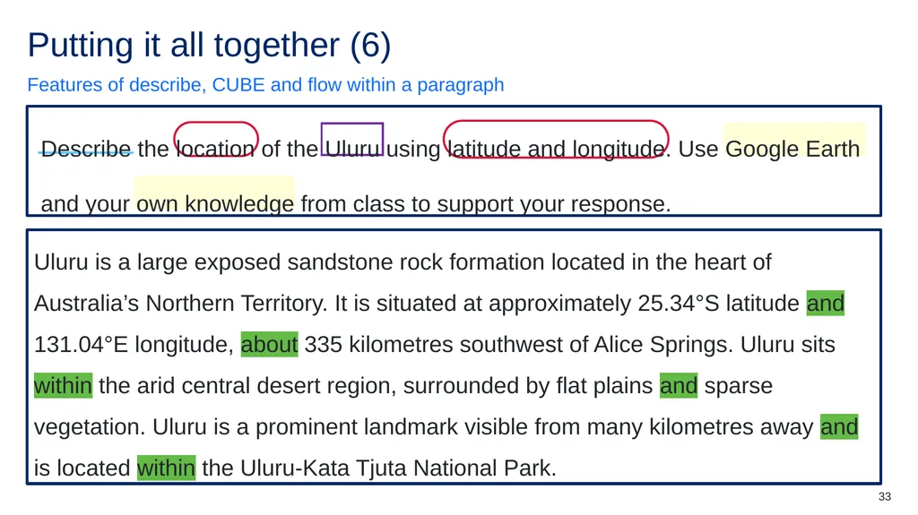 Instructions for use This resource is not a - slide 33 of 38