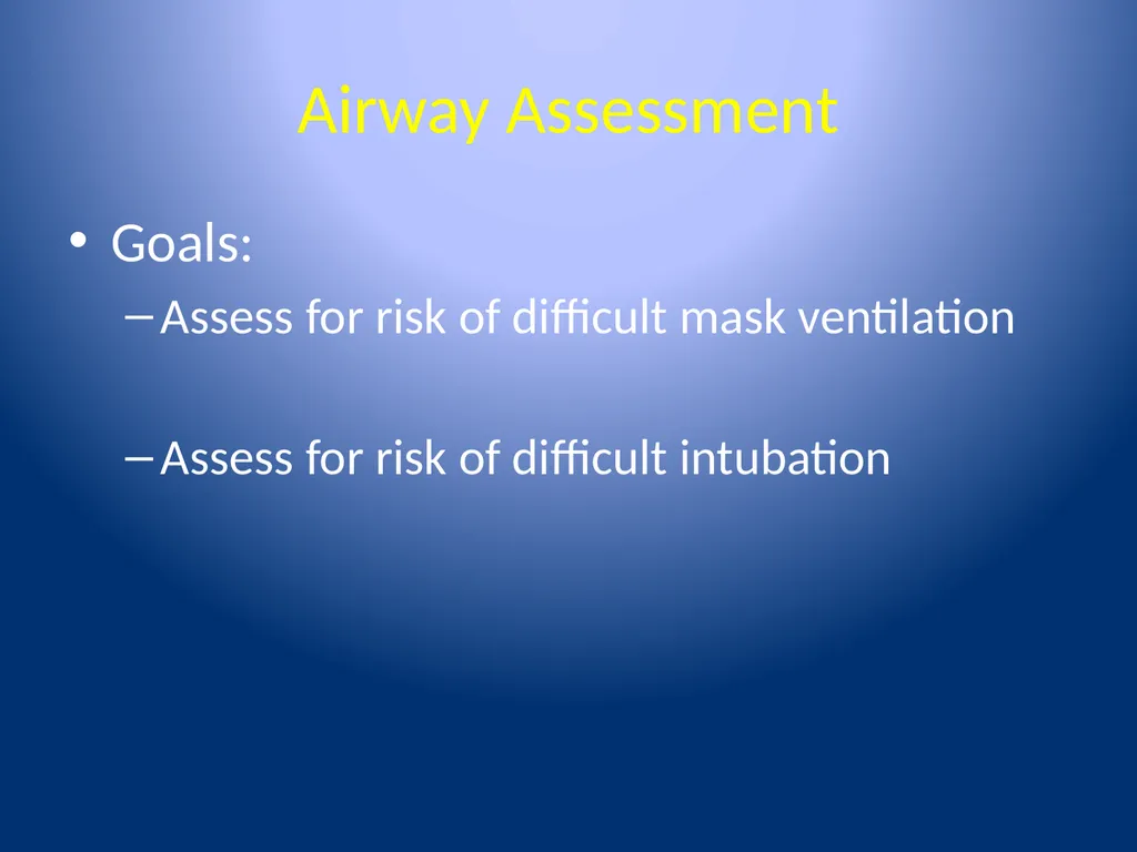 Complications of Rapid Sequence Induction and - slide 8 of 35