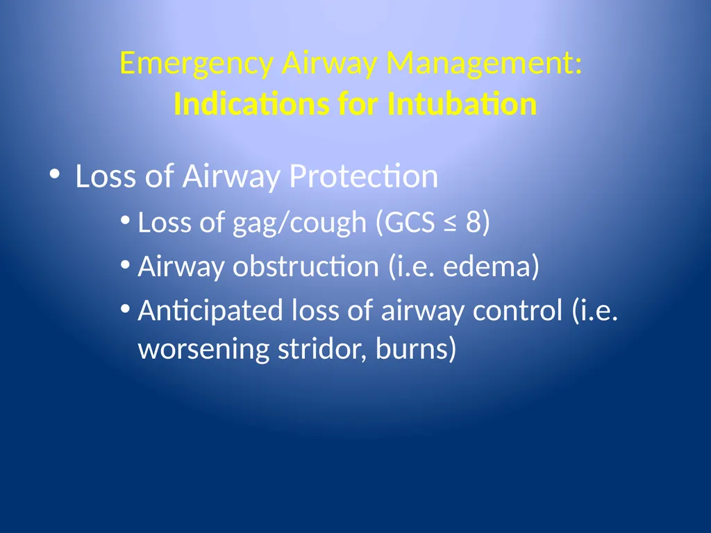 Complications of Rapid Sequence Induction and - slide 4 of 35