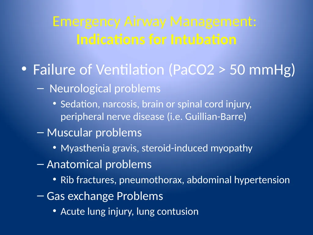 Complications of Rapid Sequence Induction and - slide 5 of 35