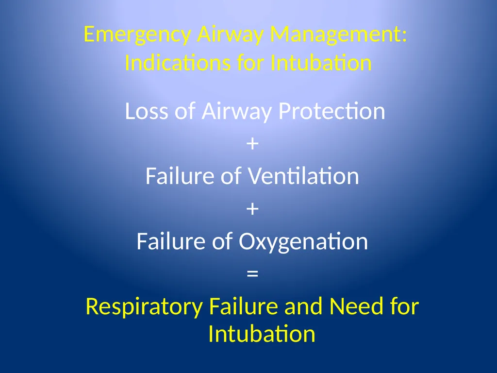 Complications of Rapid Sequence Induction and - slide 7 of 35