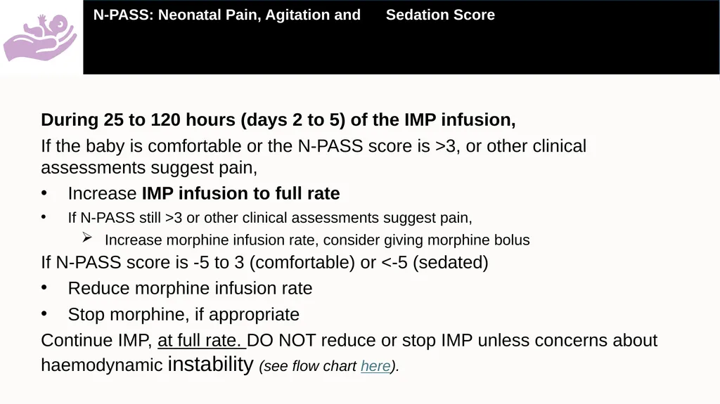 A practical guide on how to use the Neonatal Pain, - slide 22 of 25