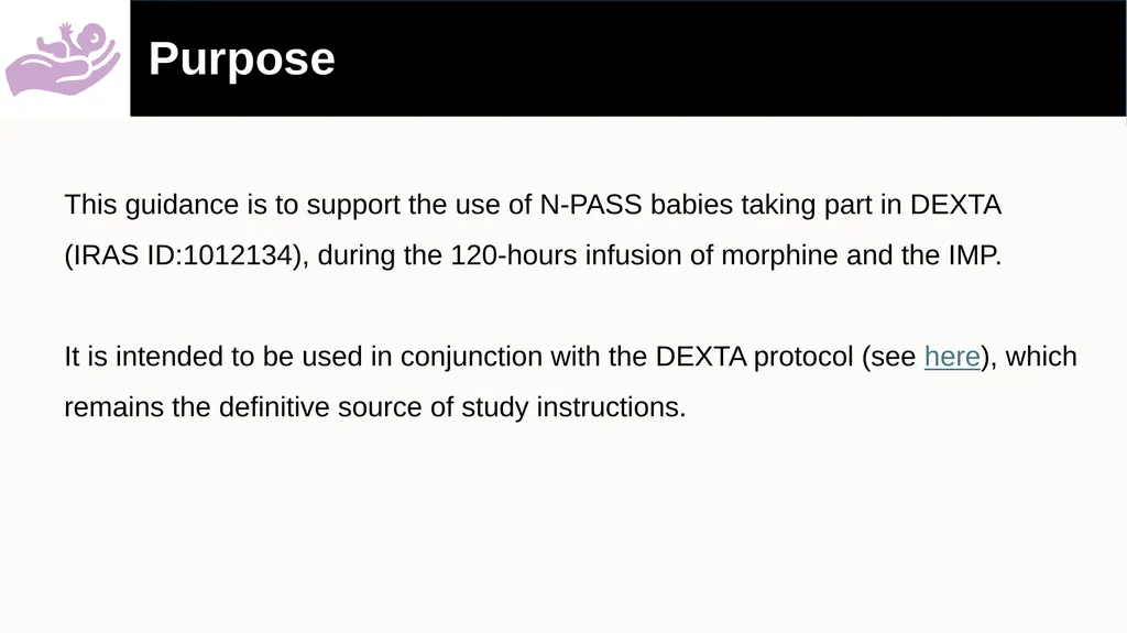 A practical guide on how to use the Neonatal Pain, - slide 2 of 25