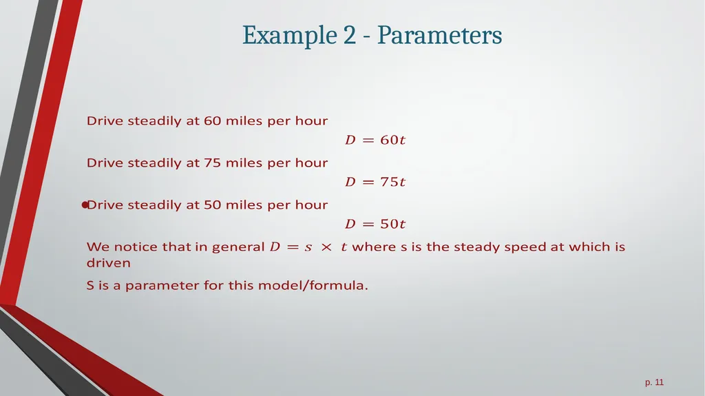 2.4 Mathematical Models All slides in this - slide 11 of 11