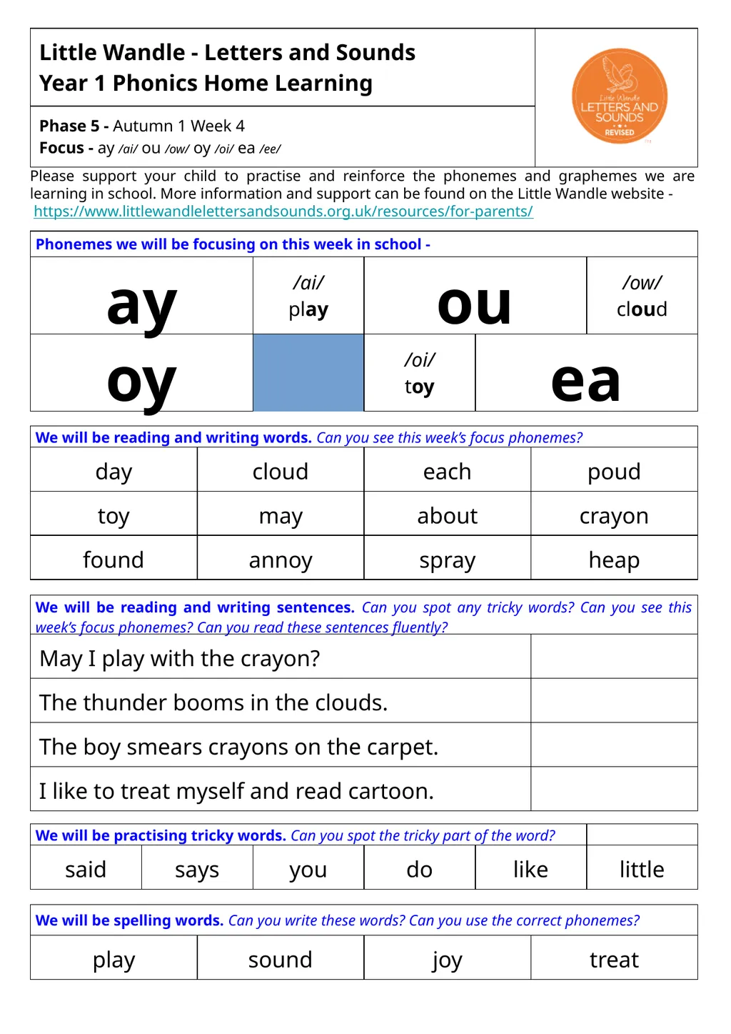 Please support your child to practise and - slide 4 of 5