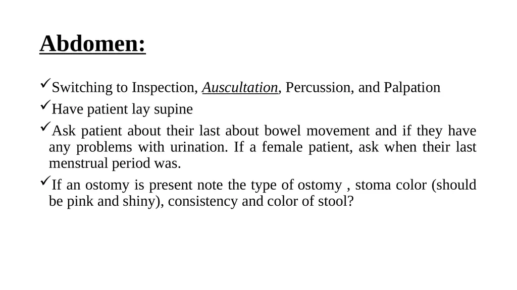 Head-to-Toe Assessment Nursing Introduction This - slide 52 of 62