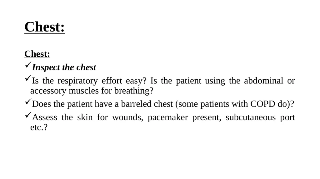 Head-to-Toe Assessment Nursing Introduction This - slide 40 of 62