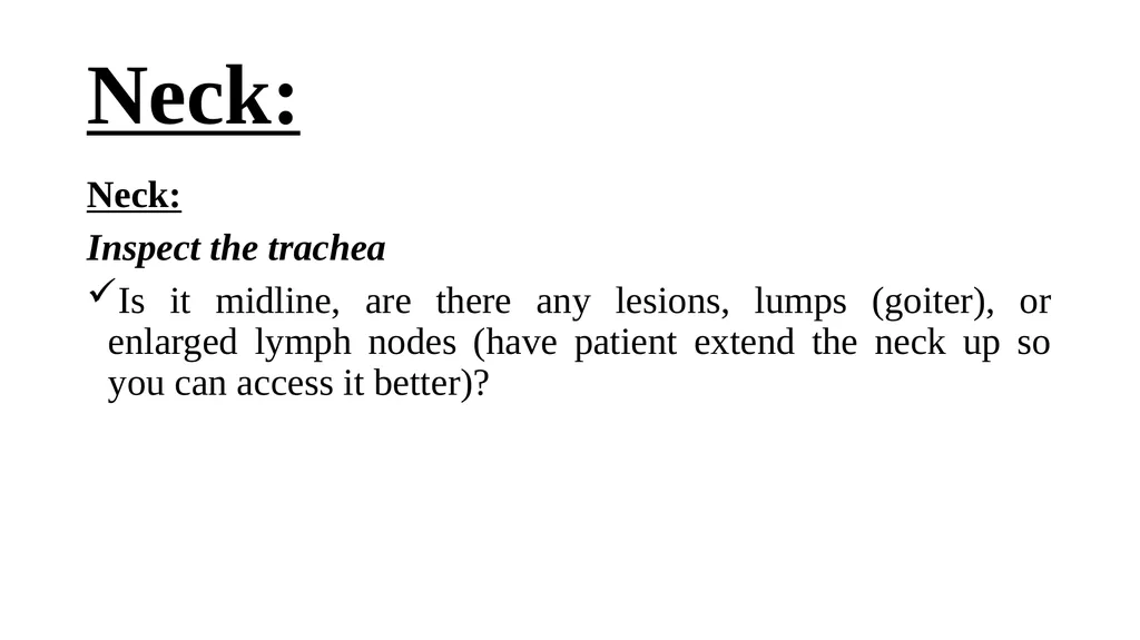 Head-to-Toe Assessment Nursing Introduction This - slide 32 of 62
