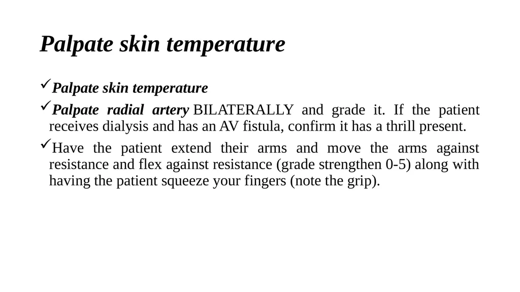 Head-to-Toe Assessment Nursing Introduction This - slide 39 of 62