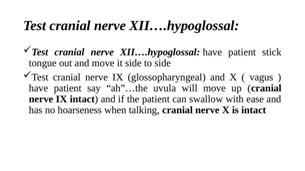 Head-to-Toe Assessment Nursing Introduction This - slide 31 of 62