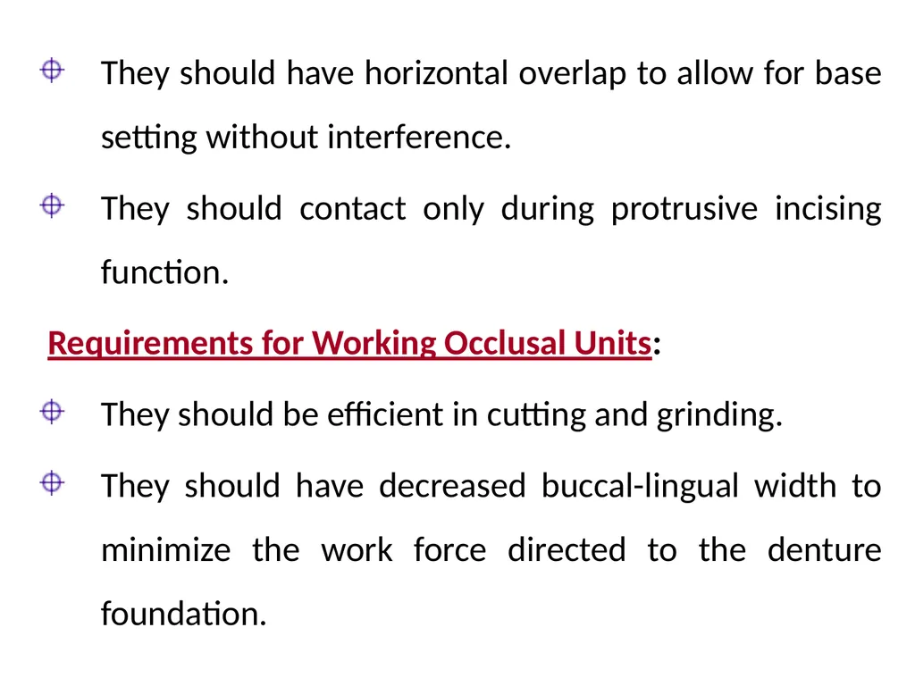 BALANCED OCCLUSION DEPARTMENT OF PROSTHODONTICS, - slide 11 of 41