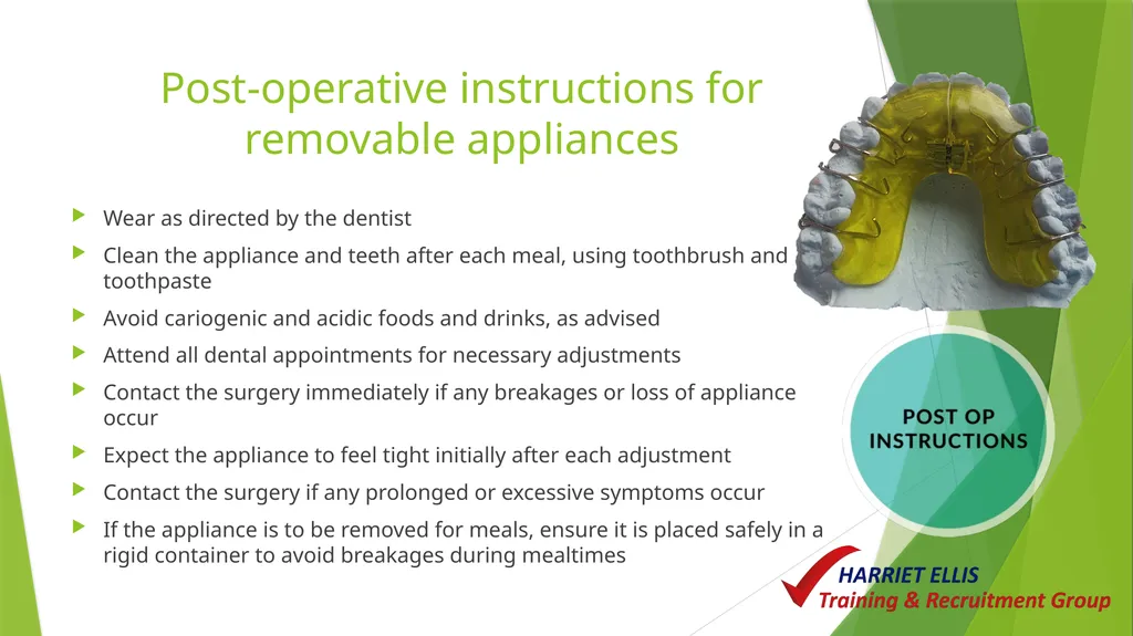 Orthodontics Module 9 Aim of todays session is to - slide 24 of 25