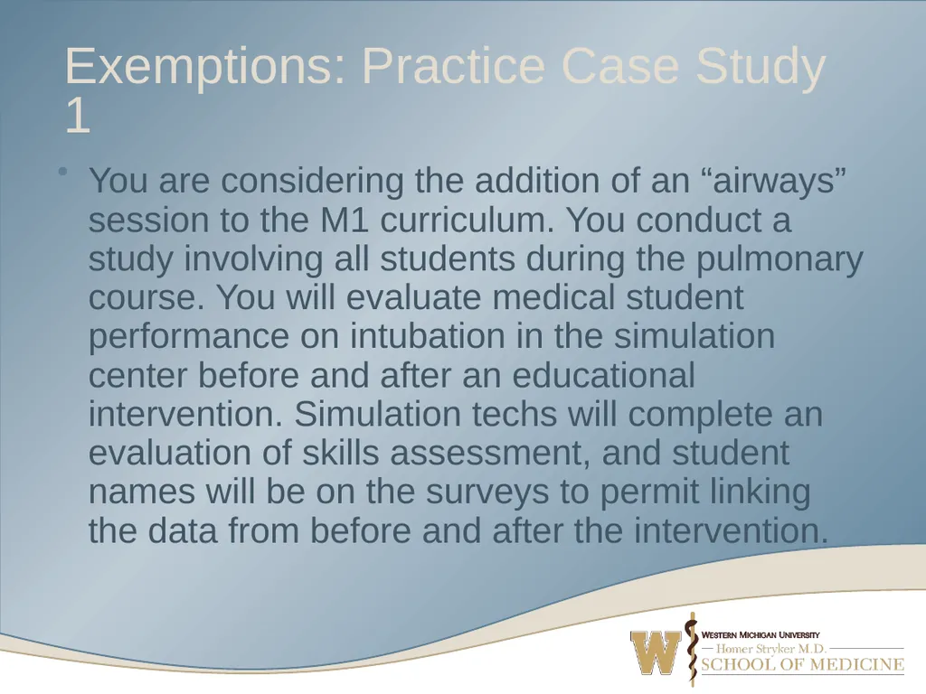 What’s Your Study? Navigating IRB Submission Forms - slide 27 of 52