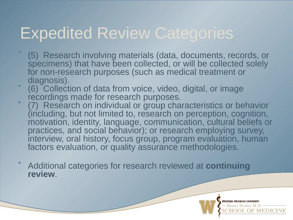 What’s Your Study? Navigating IRB Submission Forms - slide 50 of 52