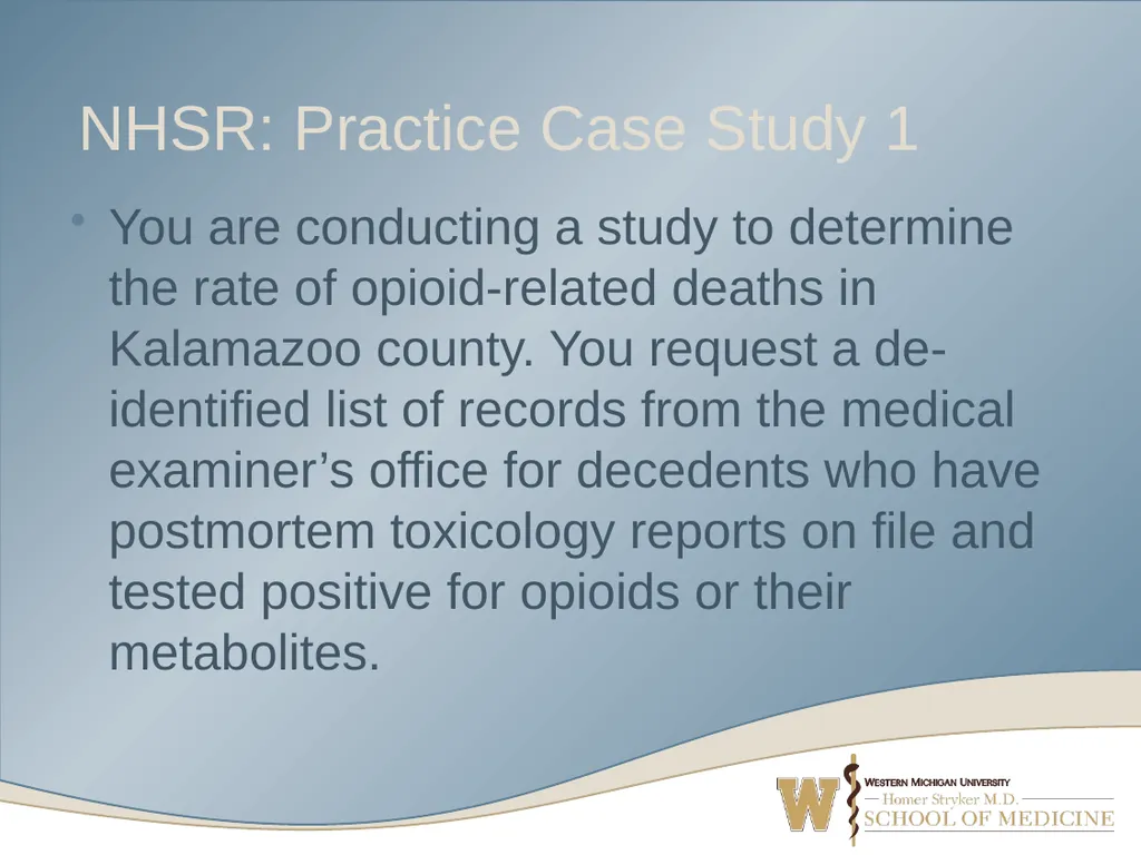 What’s Your Study? Navigating IRB Submission Forms - slide 7 of 52